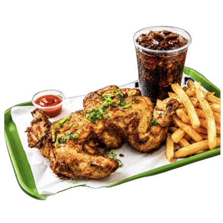 Jumbo Chicken (comes with 1 Fries, 2 Drinks)